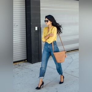 New Lucky Brand Drew High Waist Mom Jeans